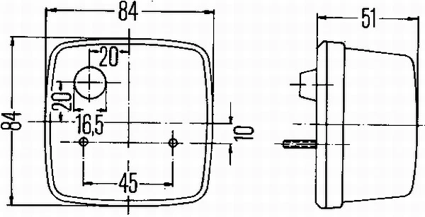 Front Left/Right Turn Signal